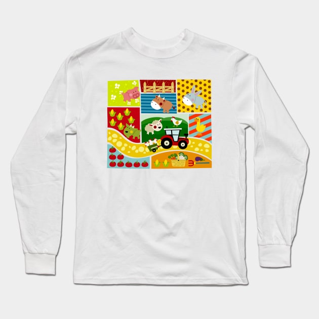 Granja Long Sleeve T-Shirt by soniapascual